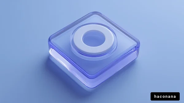 透明なオブジェクトのデザイン