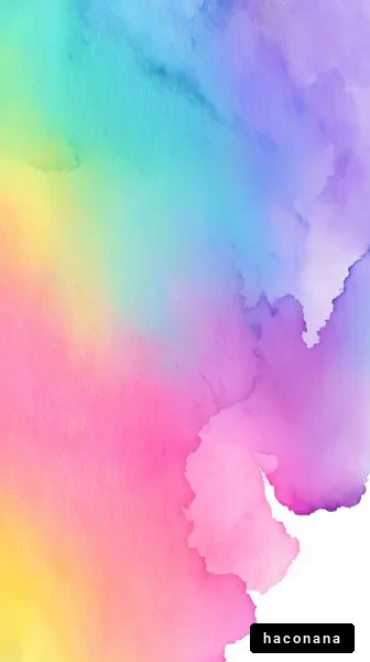 カラフルな水彩背景
