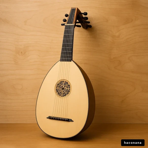 美しいリュートの楽器