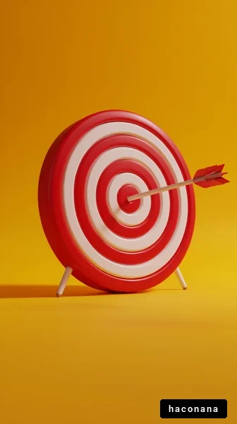 的に当たる矢とターゲット