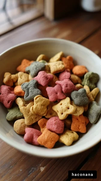 カラフルなお菓子のボウル