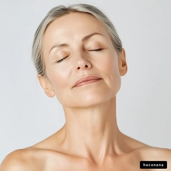 穏やかな表情の女性