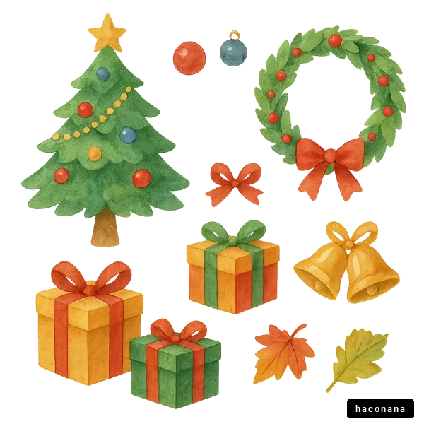 クリスマスのモチーフ