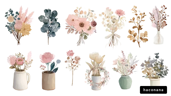 美しい花のアレンジメント