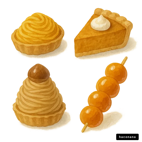 和菓子と洋菓子の美味しさ