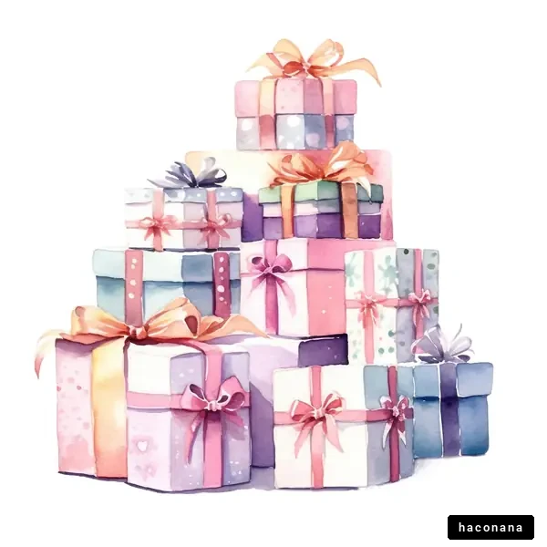 山積みのプレゼント