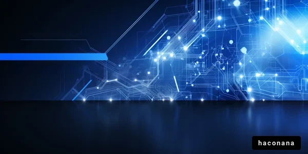 未来的なテクノロジー背景