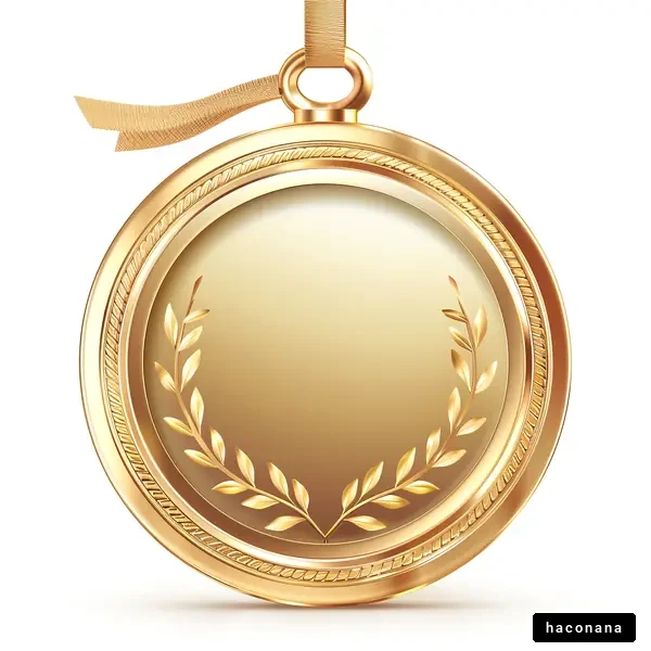 金色メダルのイメージ