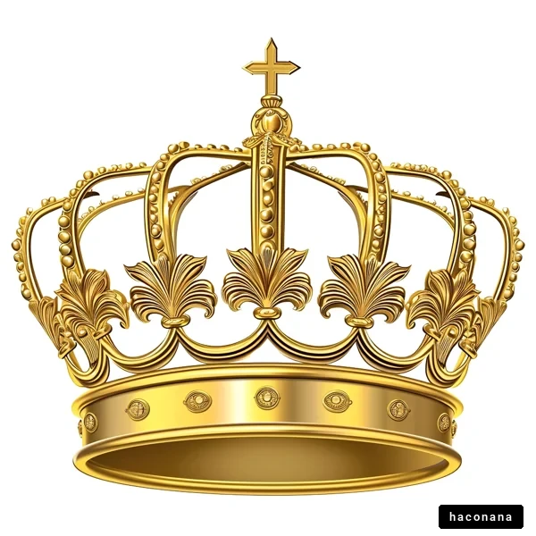 豪華な金の王冠