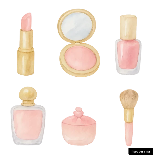 化粧品のイラスト