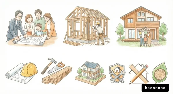 家づくりのステップと家族