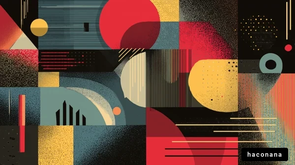 抽象的な幾何学模様