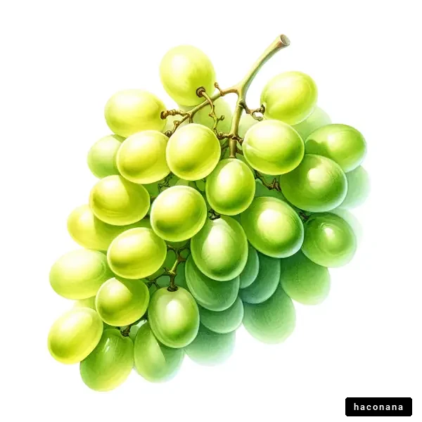 新鮮な青いブドウの房