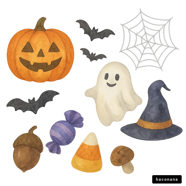 ハロウィンのイラスト素材