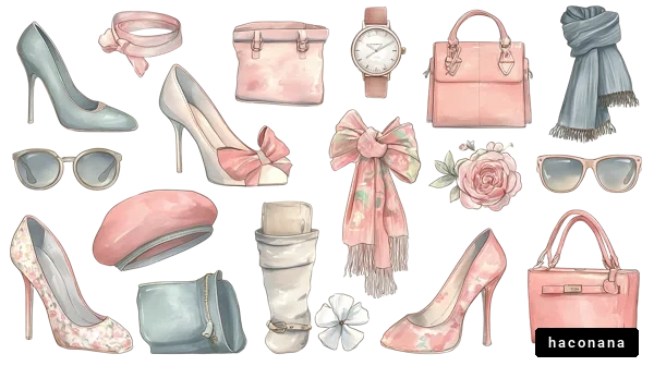 ファッション小物のイラスト