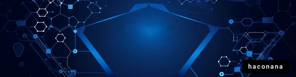 青いテクノロジーの背景