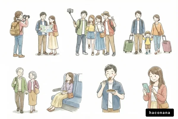 家族旅行の楽しい思い出