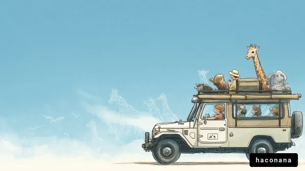 冒険のサファリカー