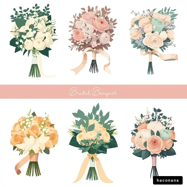 ウェディングブーケのデザイン