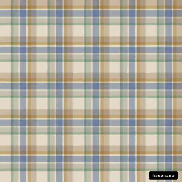 チェック柄の布地デザイン