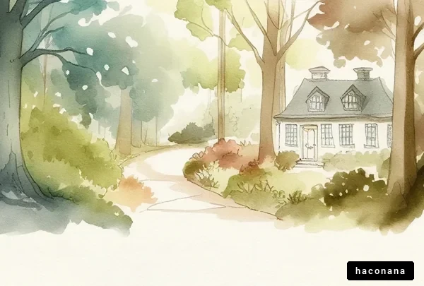 穏やかな森の風景