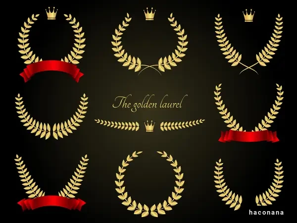 金色のローズリース