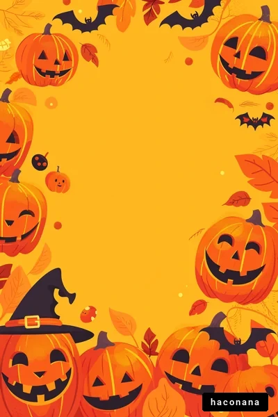 ハロウィンの楽しいかぼちゃ