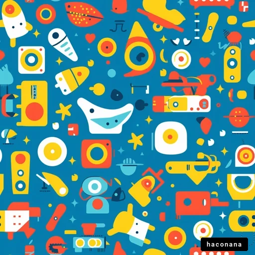 カラフルな模様の背景