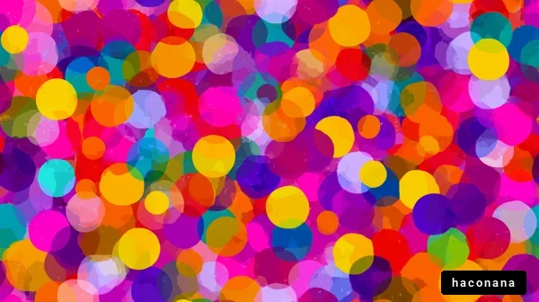 カラフルな背景模様