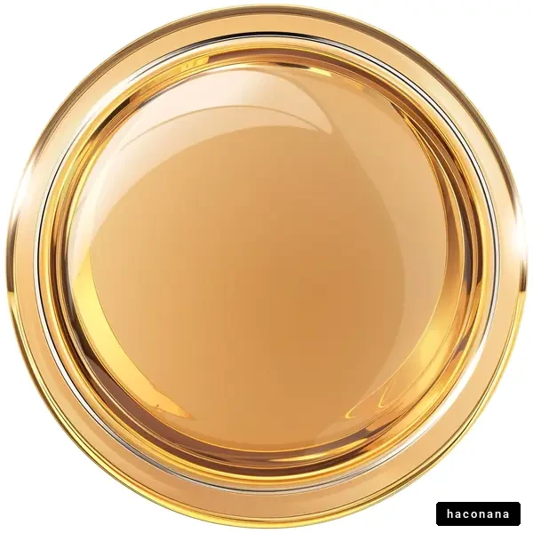 ゴールドの円形デザイン