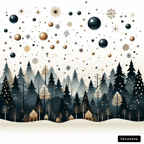 冬の幻想的な風景