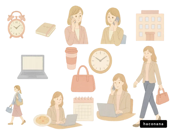 ビジネスシーンのイラスト