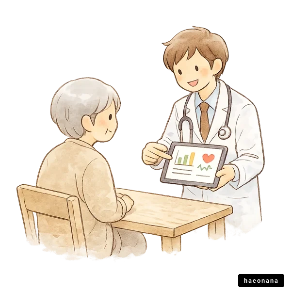 医師と患者の相談風景