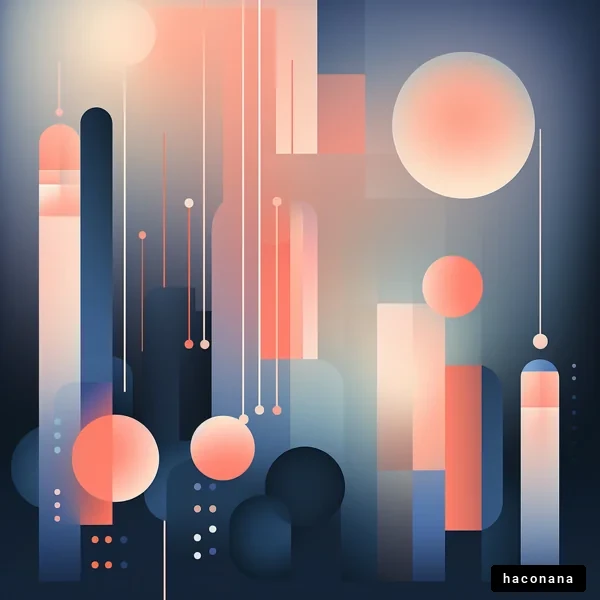 抽象的なビジュアルアート