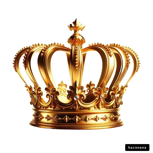 豪華な金の王冠