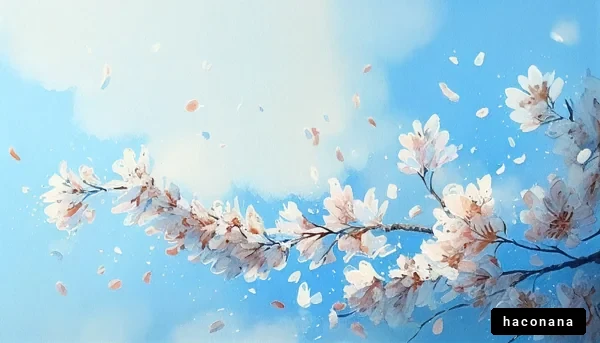 美しい桜の風景