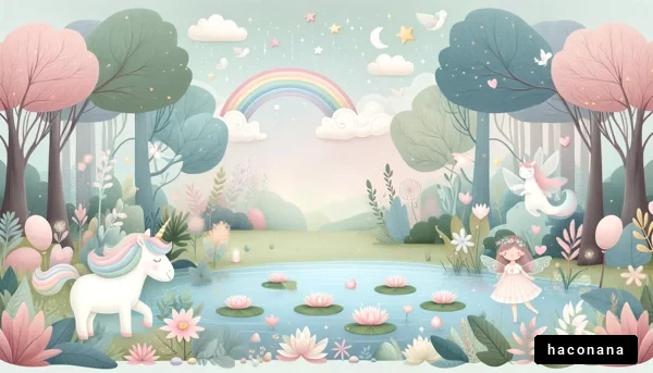 夢の中の幻想的な風景