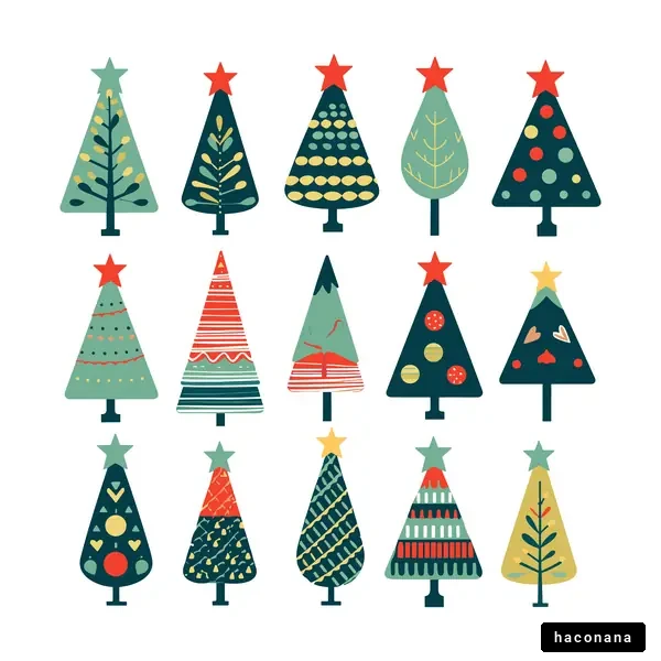 クリスマスツリーのデザイン