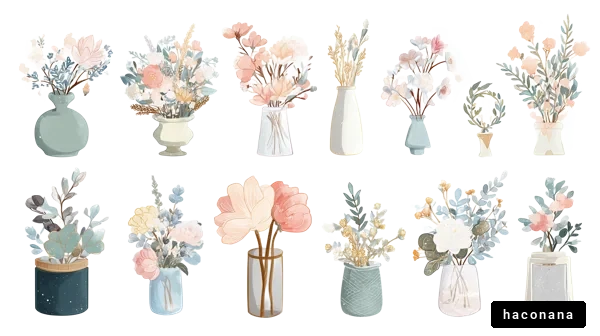 華やかな花束のコレクション