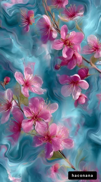 美しい桜の花々