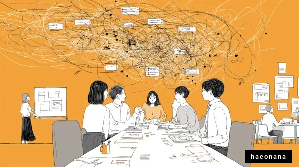 会議でのアイデアブレインストーミング