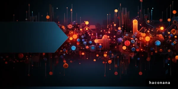 未来的なテクノロジー空間