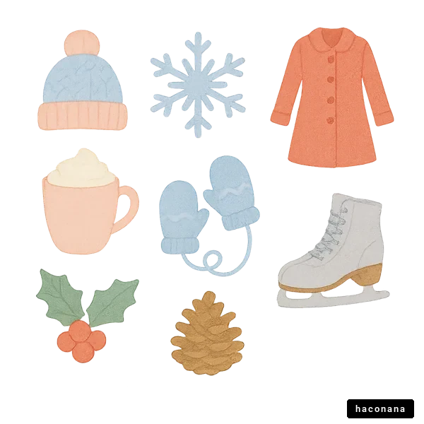 冬の楽しいアイテムたち