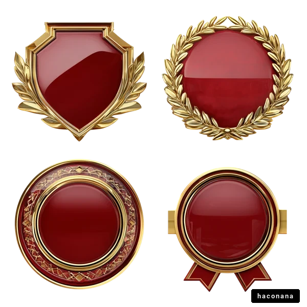 豪華なメダルデザイン集