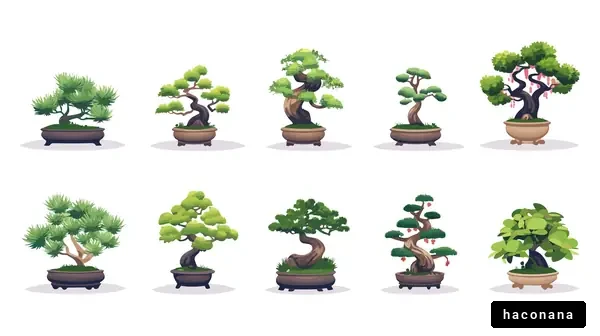 美しい盆栽のアート集