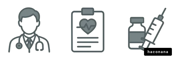 医療関連のアイコンセット