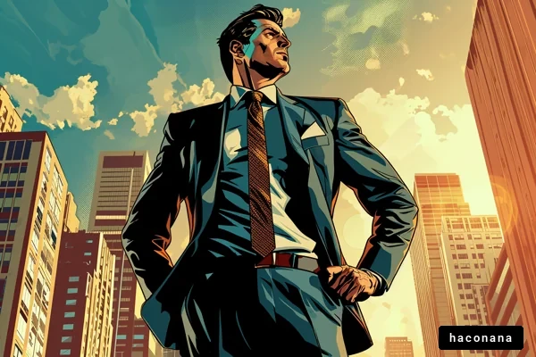 都会でのビジネスマン