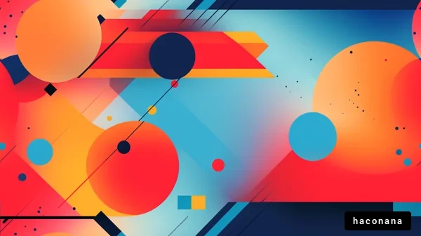 カラフルな抽象背景