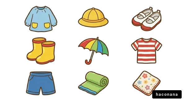 子供の服と小物セット