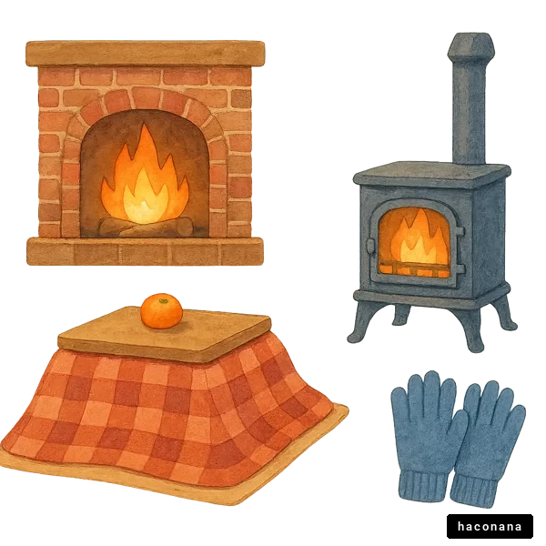 暖かい冬の風景